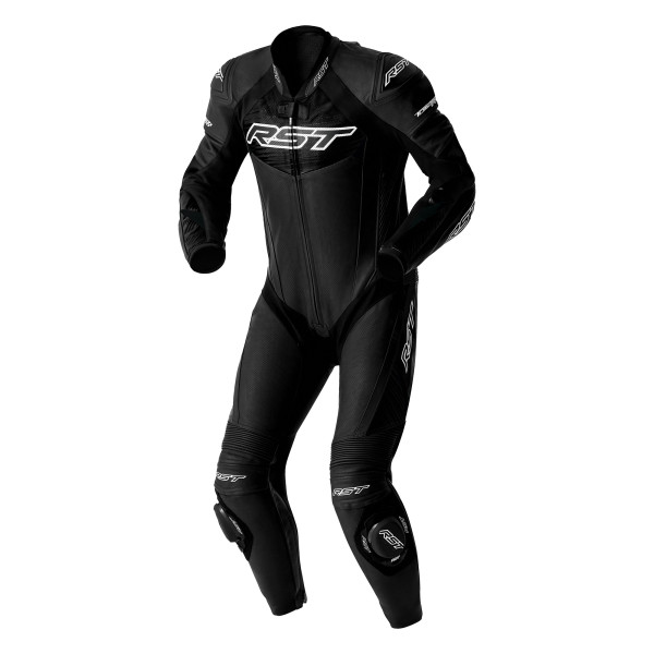 RST RST RST Tractech Evo D3O Leather Suit Black / White